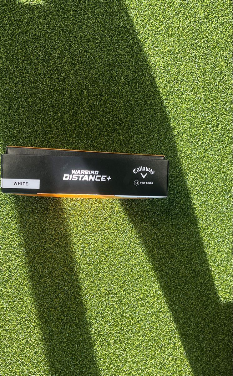Callaway Warbird Distance+ Golf Balls White Dozen 12 Pack New in Box