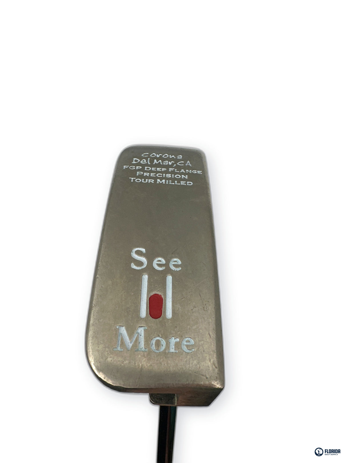 SeeMore FGP Deep Flange Tour Milled Putter 35.5" Right Handed Black Shaft