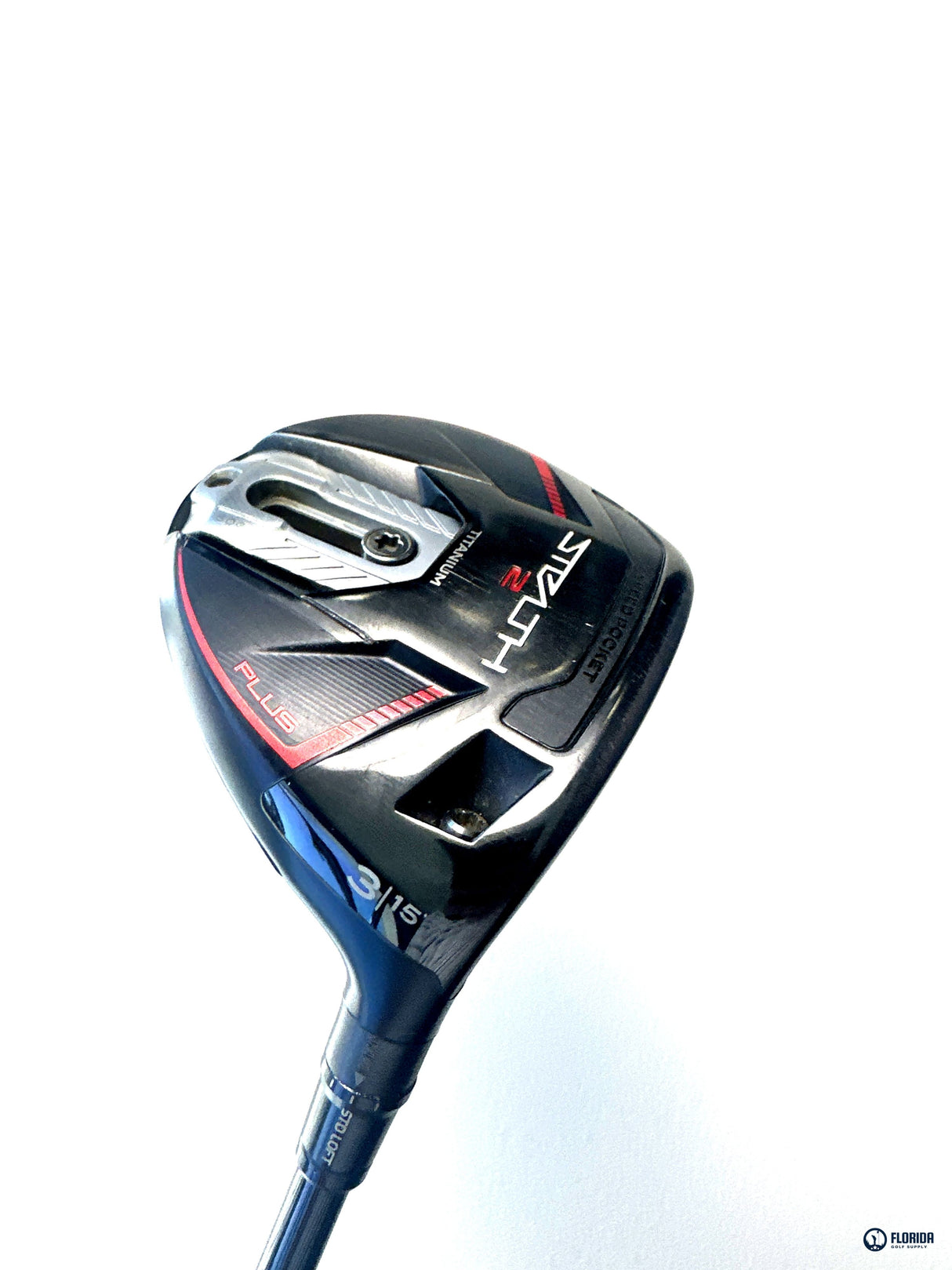 TaylorMade Stealth 2 Plus 15* 3 Wood Graphite Design CQ-7 X-Flex Right Hand