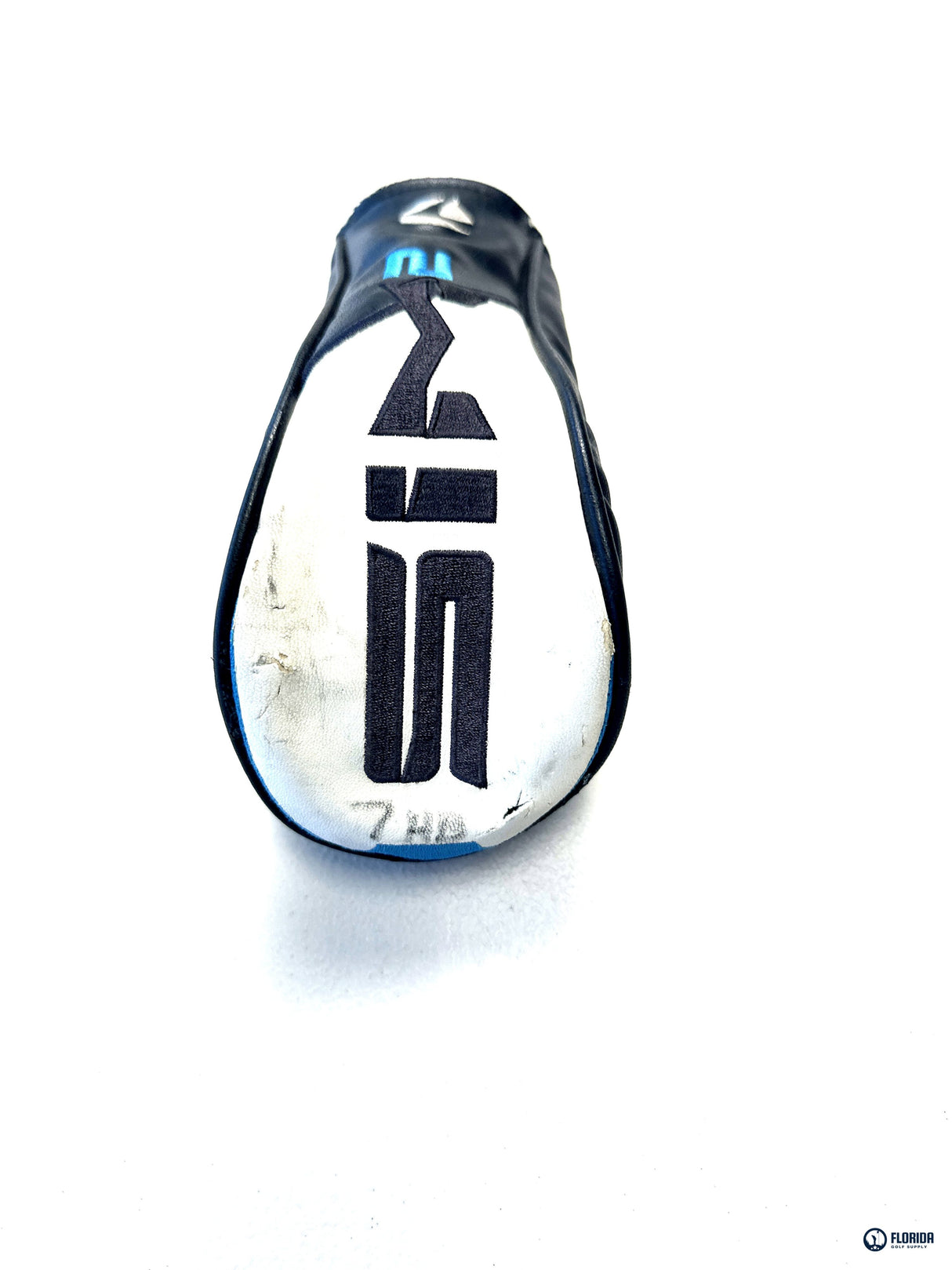 TaylorMade SIM Hybrid Rescue Golf Club Headcover #2 Black White Blue