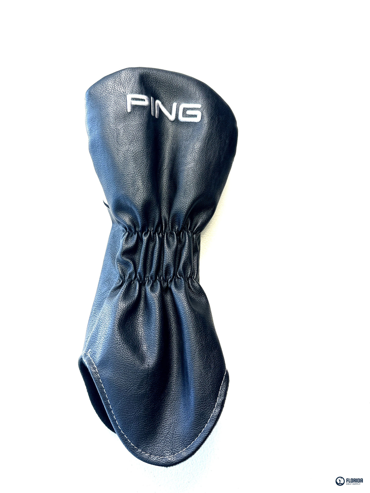 Ping G430 Driver Head Cover Black White Yellow Synthetic Leather