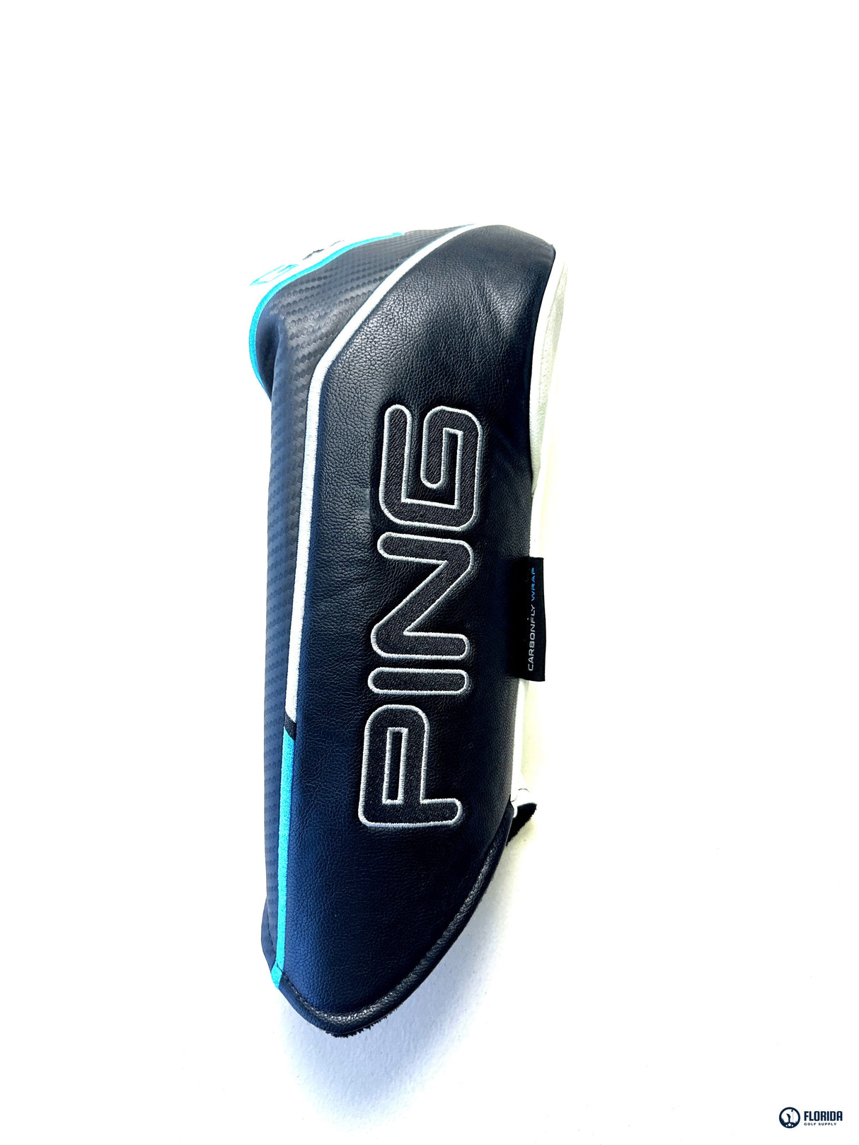 Ping G440 Driver Headcover Carbonfly Wrap Black White Blue