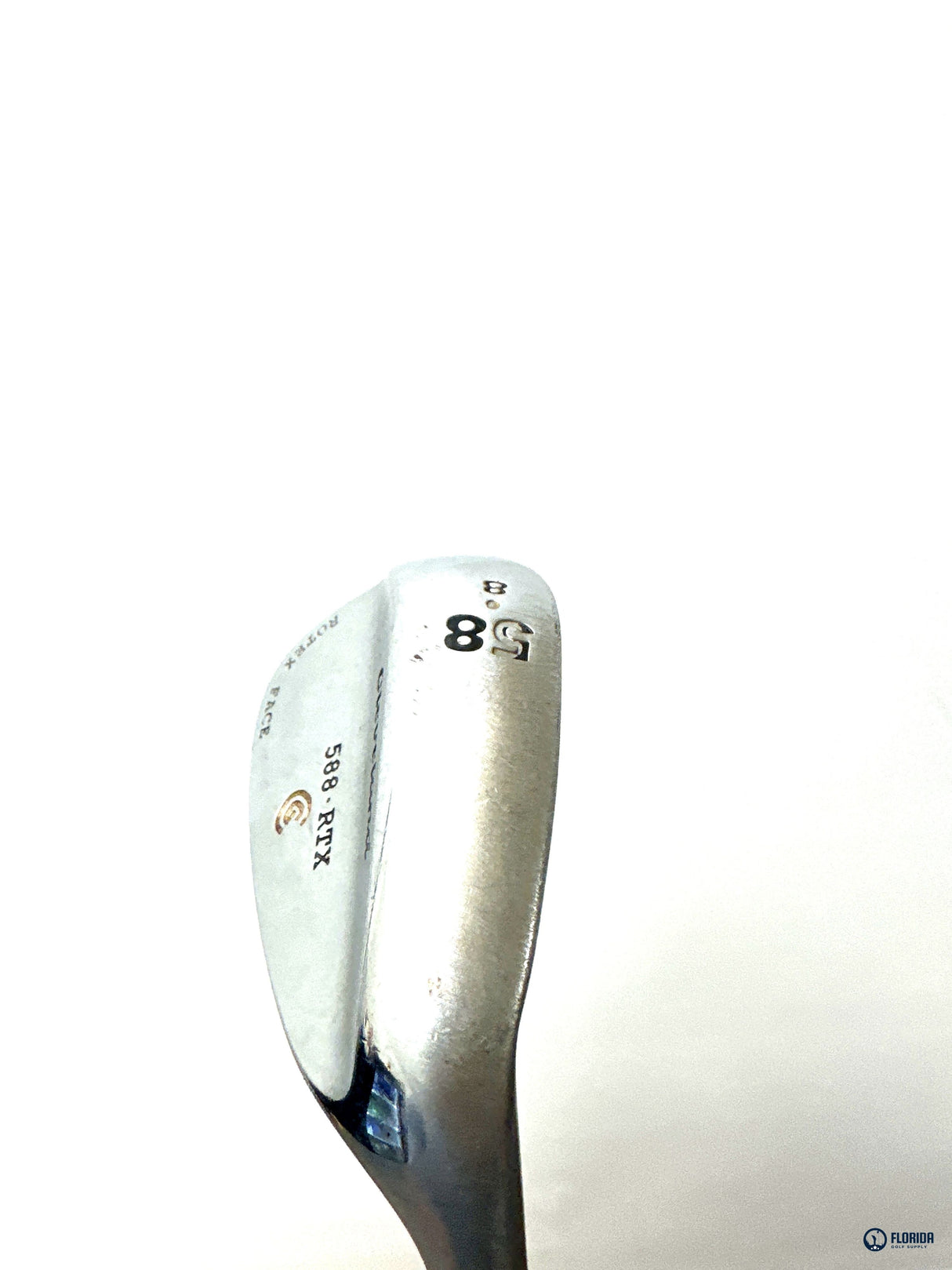Cleveland 588 RTX Wedge 58 Degree Satin Chrome Dynamic Gold Steel Shaft RH