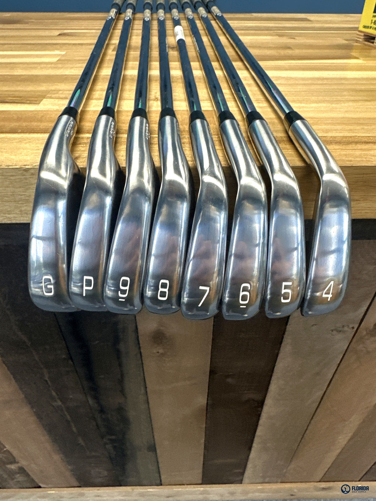Mizuno Pro 245 Iron Set 8 Clubs 4-GW Dynamic Gold 120 S300 Stiff Flex RH