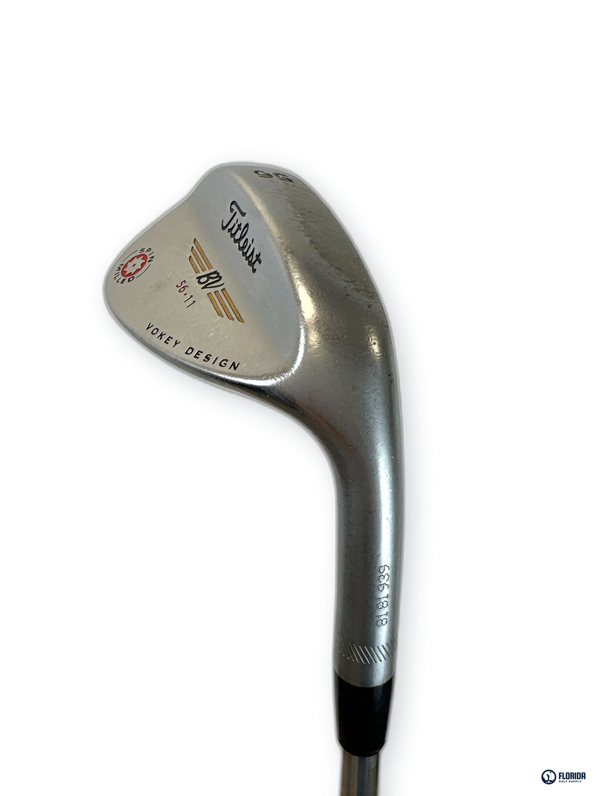 Titleist Vokey Spin Milled 56.11 Degree Wedge Steel Shaft Right Hand 35.25"