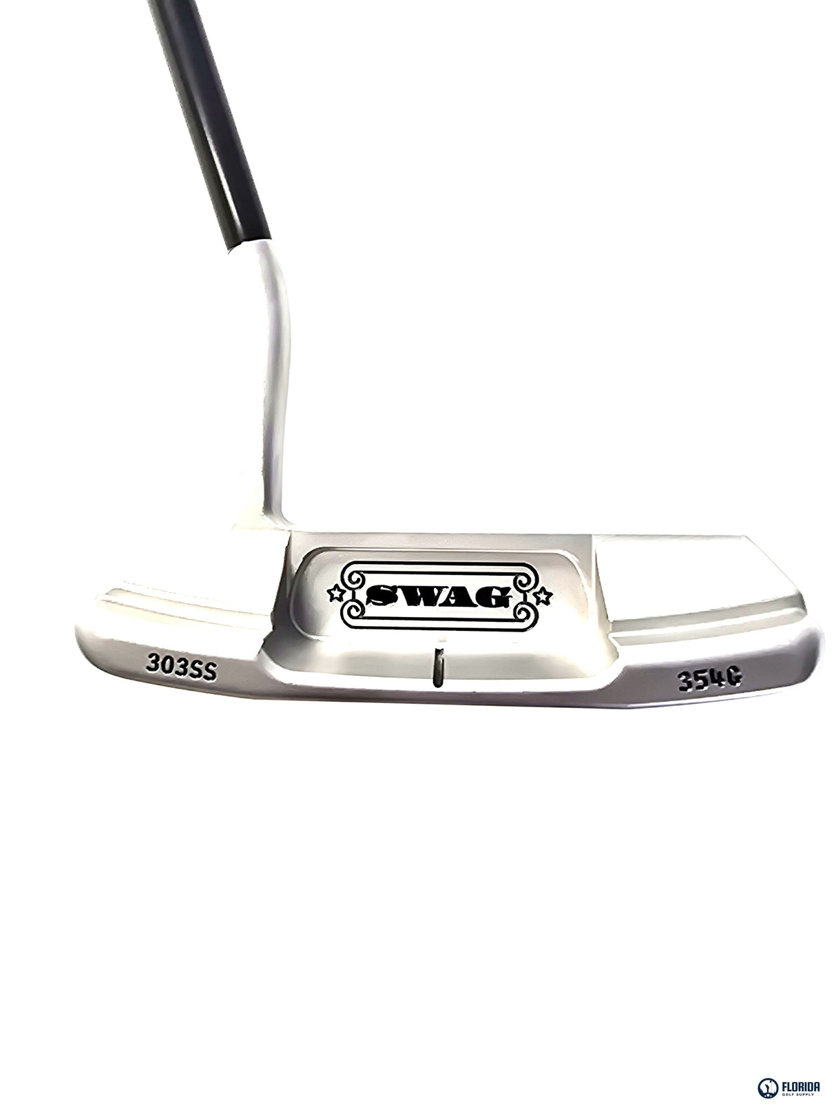 Swag Lincoln Handsome Too Putter 303SS 354g Black Steel Shaft Flat Cat Grip RH