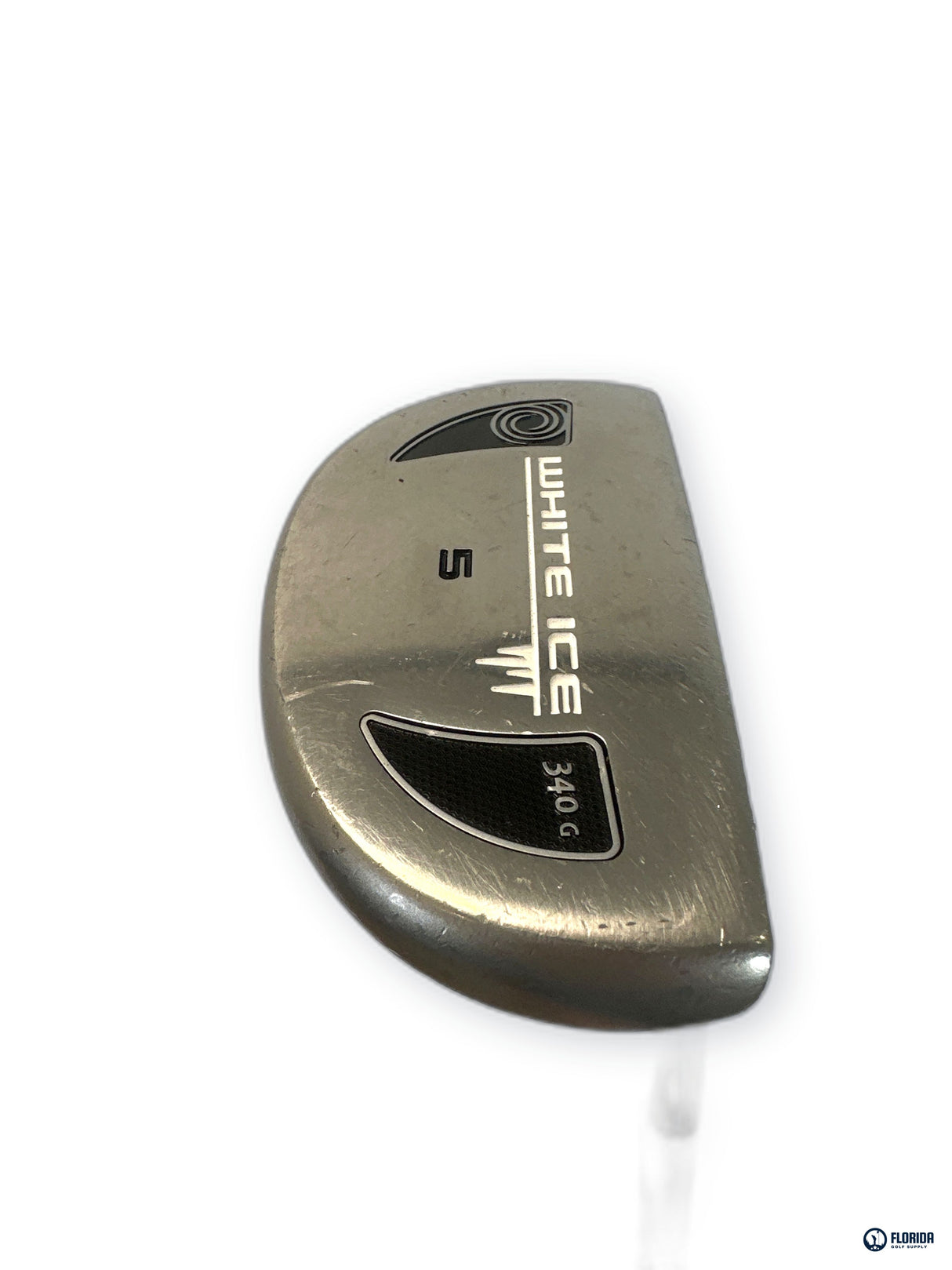 Odyssey White Ice 5 Putter 33 Inch Super Stroke Flatso 3.0 Grip Right Hand