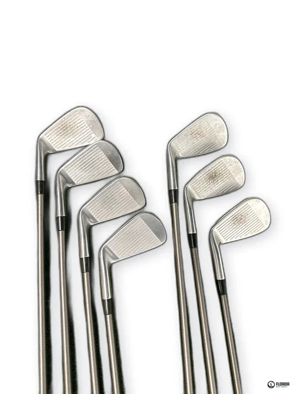 TaylorMade 2020 P770 4-PW Iron Set SteelFiber i95 Stiff Black Label RH