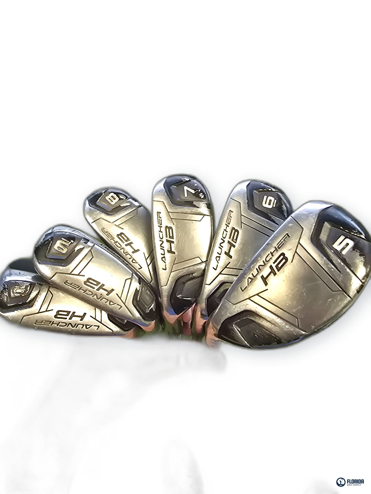 Cleveland Launcher HB Turbo Iron Set 5-10 Dynamic Gold Steel Left Handed