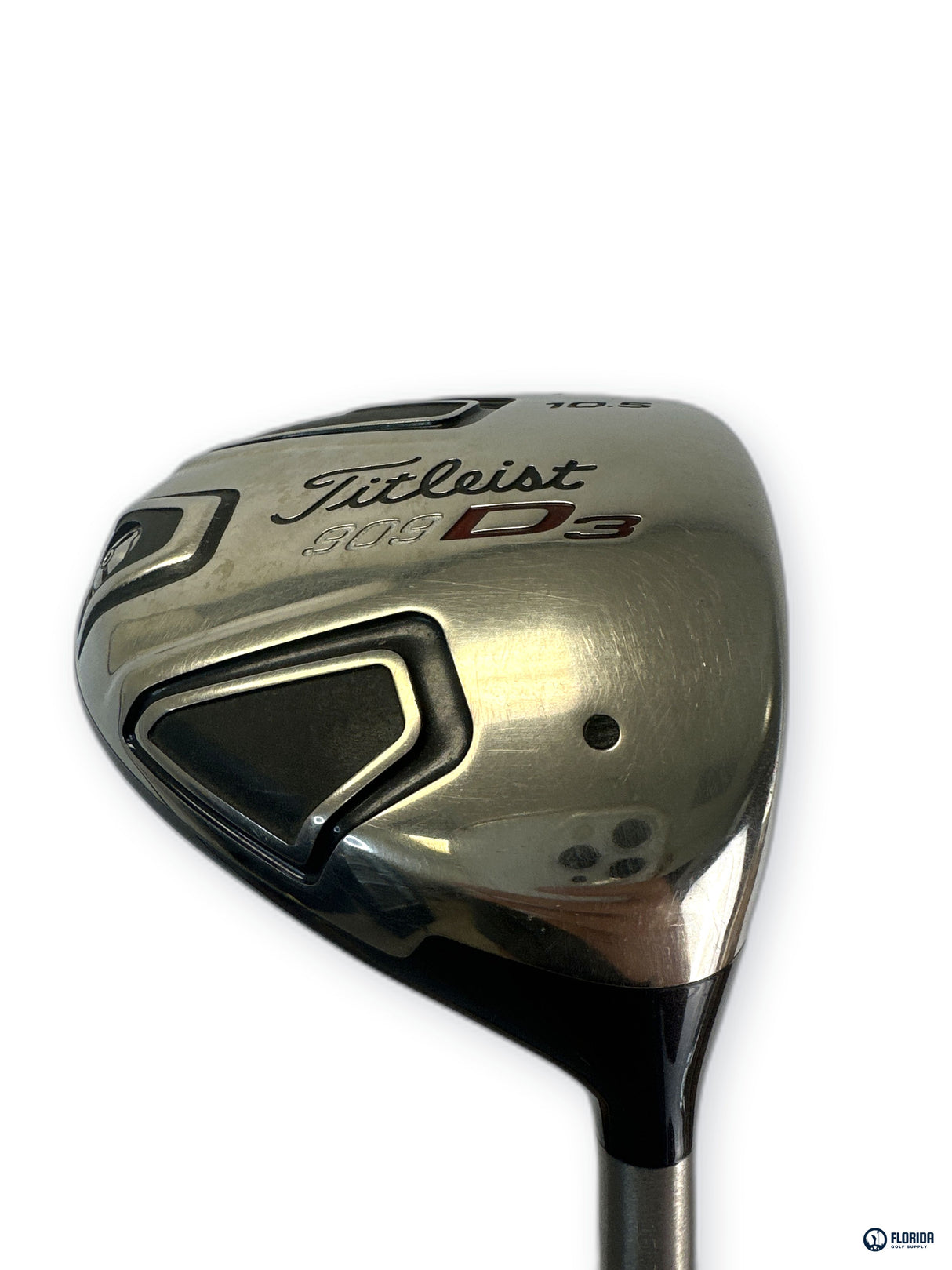 Titleist 909 D3 Driver 10.5 Degree Graphite Stiff Flex Right Hand