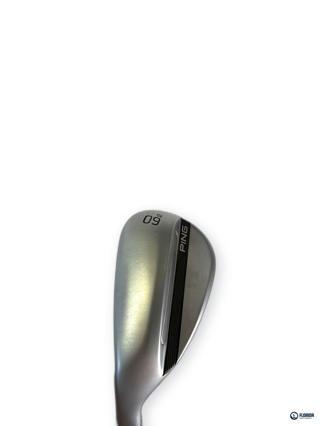 Ping S59 Chrome Wedge 60 Degree 10 Bounce Black Dot ZZ115 Steel Shaft LH