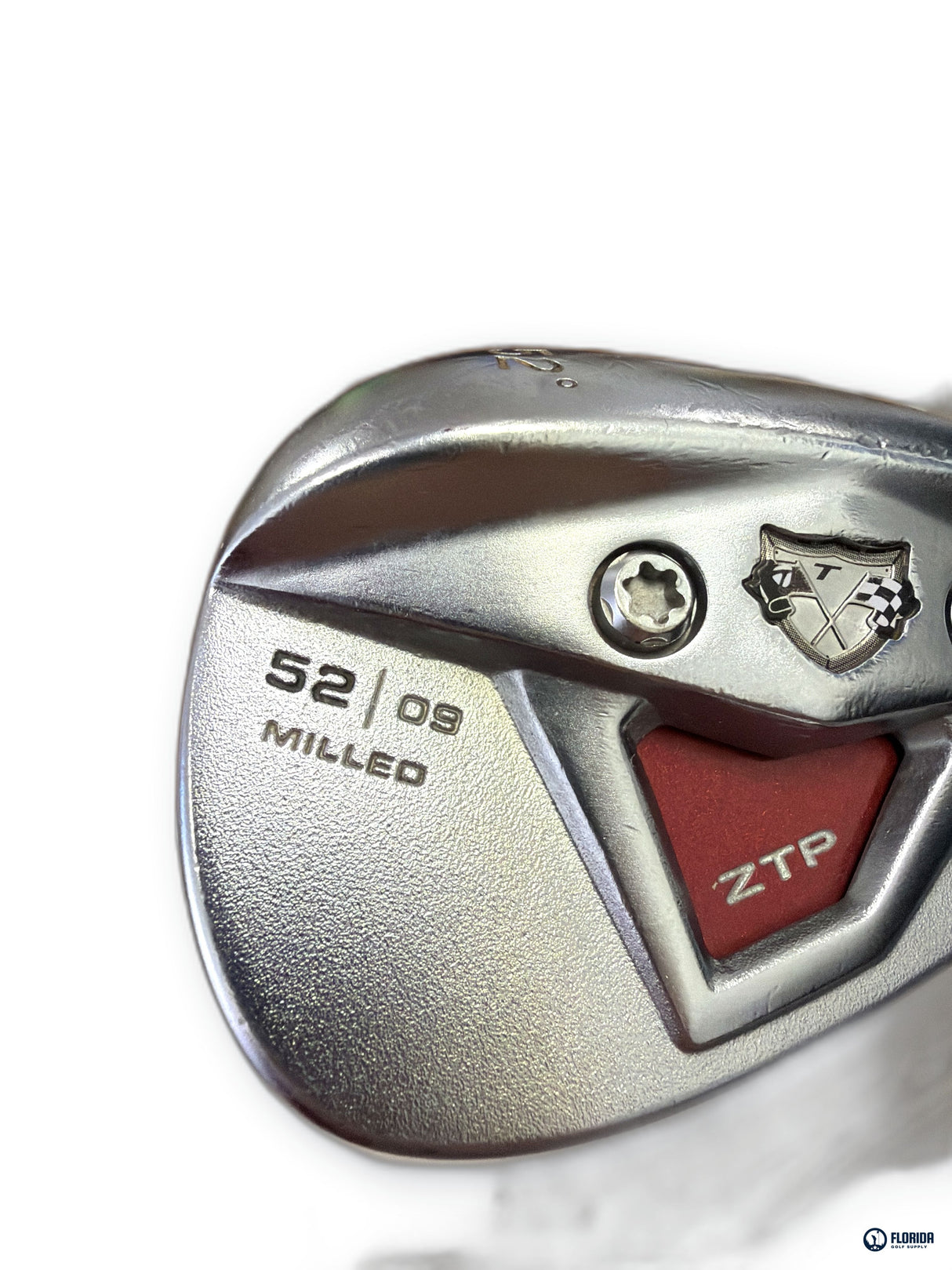 TaylorMade ZTP Milled 52 Degree Wedge 09 Bounce Steel Shaft Right Handed