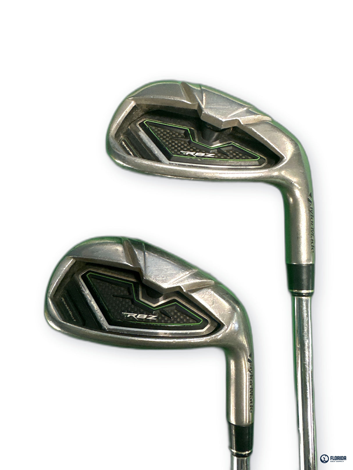 TaylorMade RBZ Rocketballz HP Iron Set 5-9 Steel Stiff Flex RH Golf Pride Grips