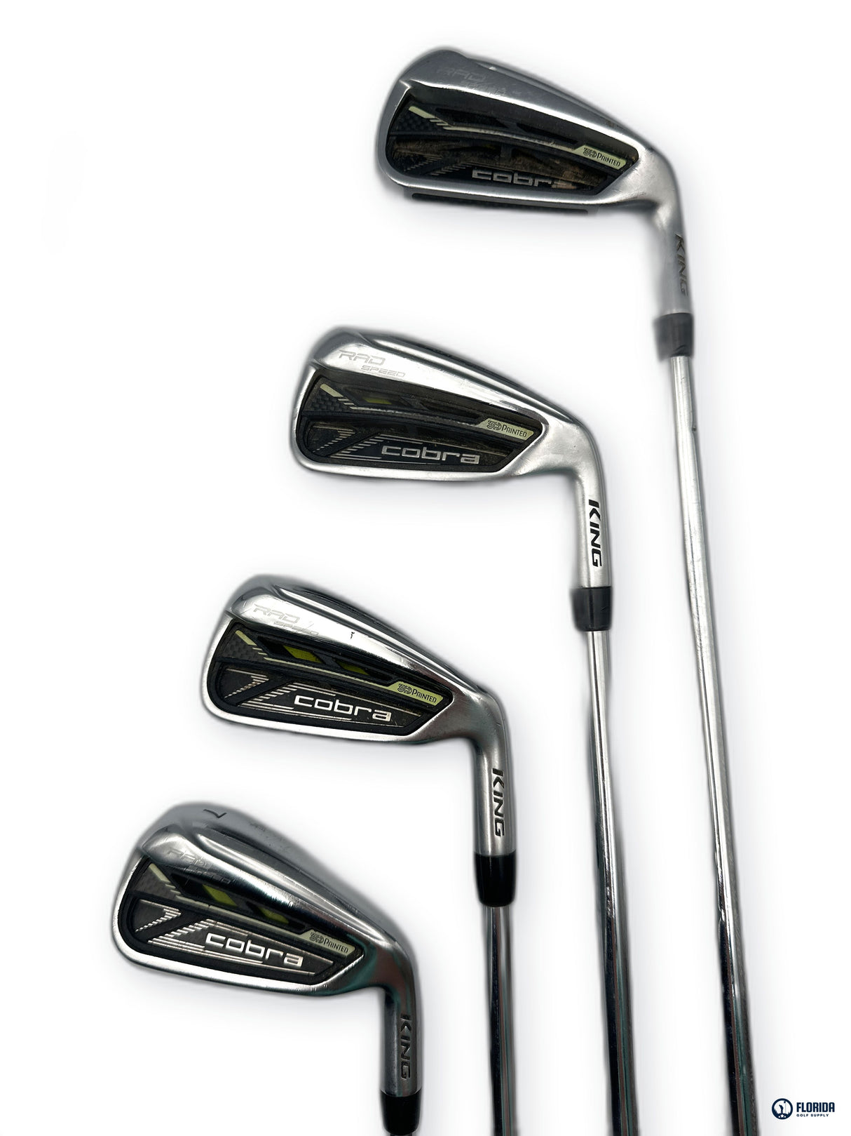 Cobra King Radspeed Iron Set 4 Clubs Steel Shaft Right Handed