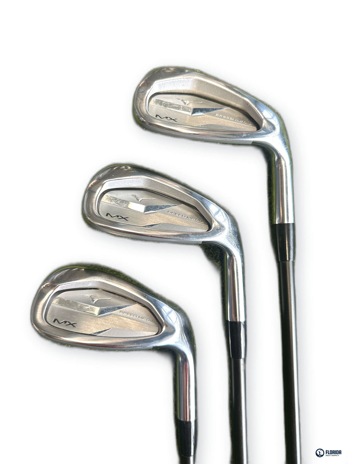 Mizuno MX Speed Metal Iron Set 7 Clubs 5-GW KBS MAX 65 Graphite Regular RH