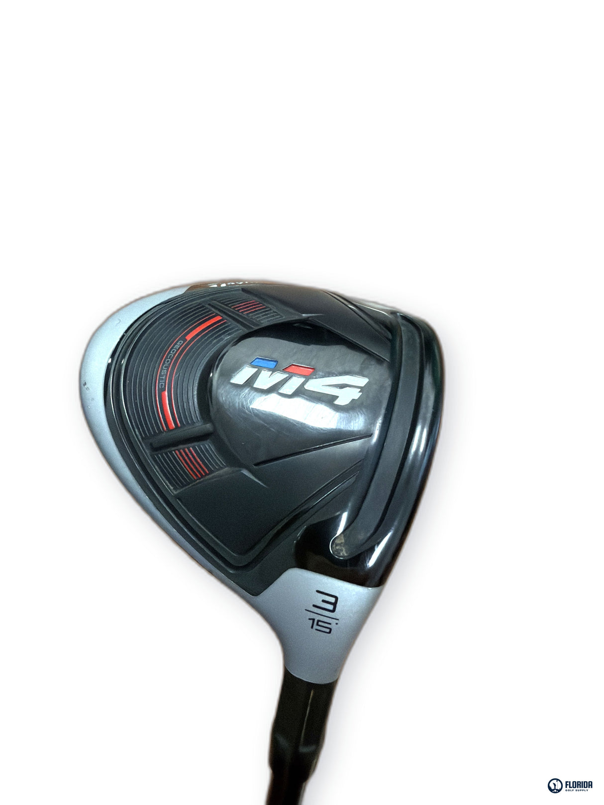 TaylorMade M4 3 Wood 15 Degree Fujikura Atmos 6S Stiff Flex Right Hand