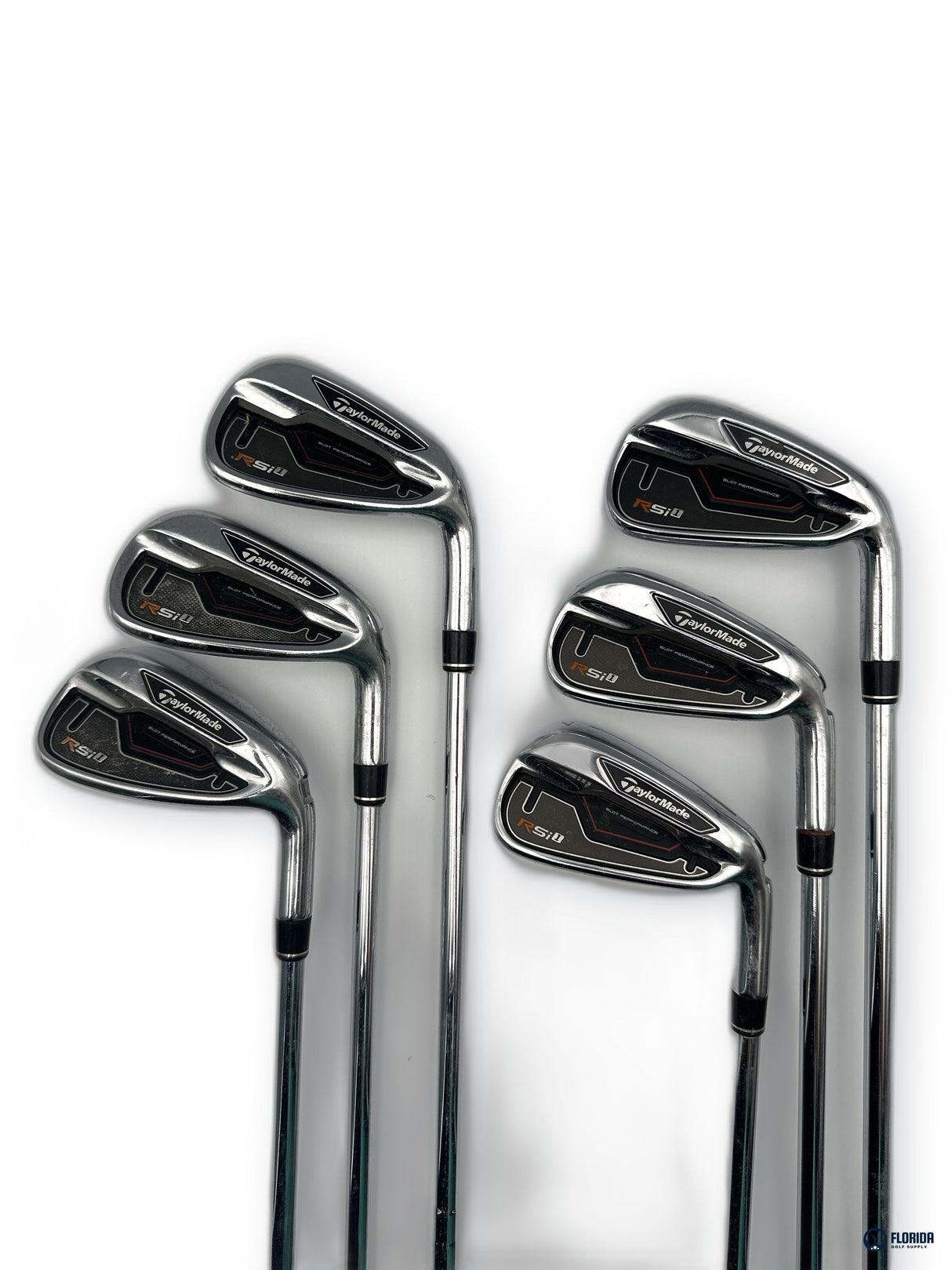 TaylorMade RSi 1 Iron Set 6 Clubs REAX 90 Steel Stiff Flex Right Handed