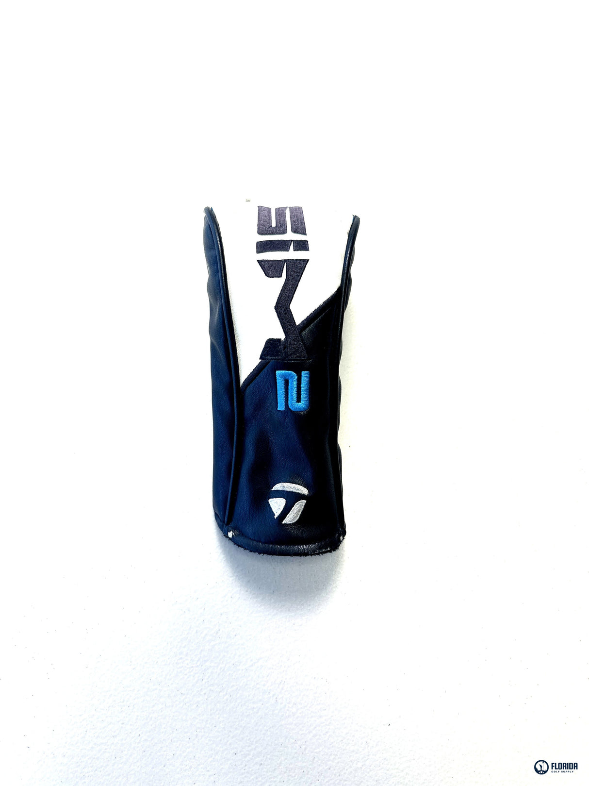 TaylorMade SIM Hybrid Rescue Golf Club Headcover #2 Black White Blue