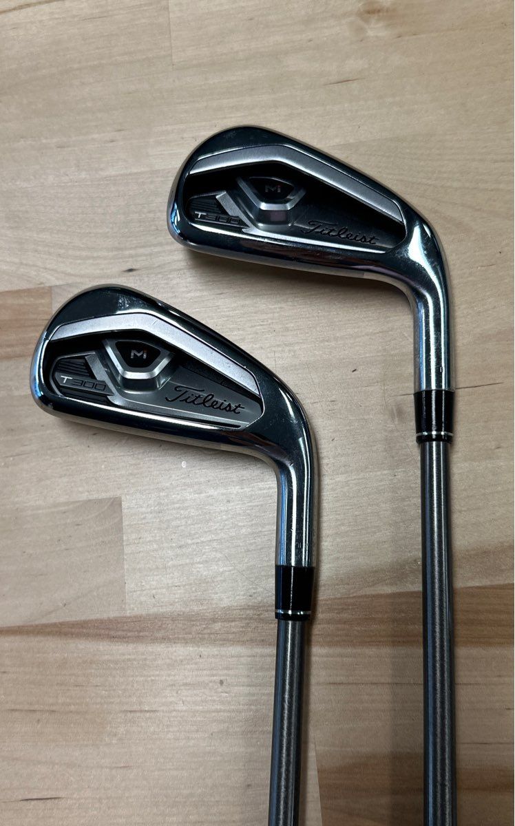 2021 Titleist T300 M 5 & 6 Iron Set SteelFiber Regular Flex RH