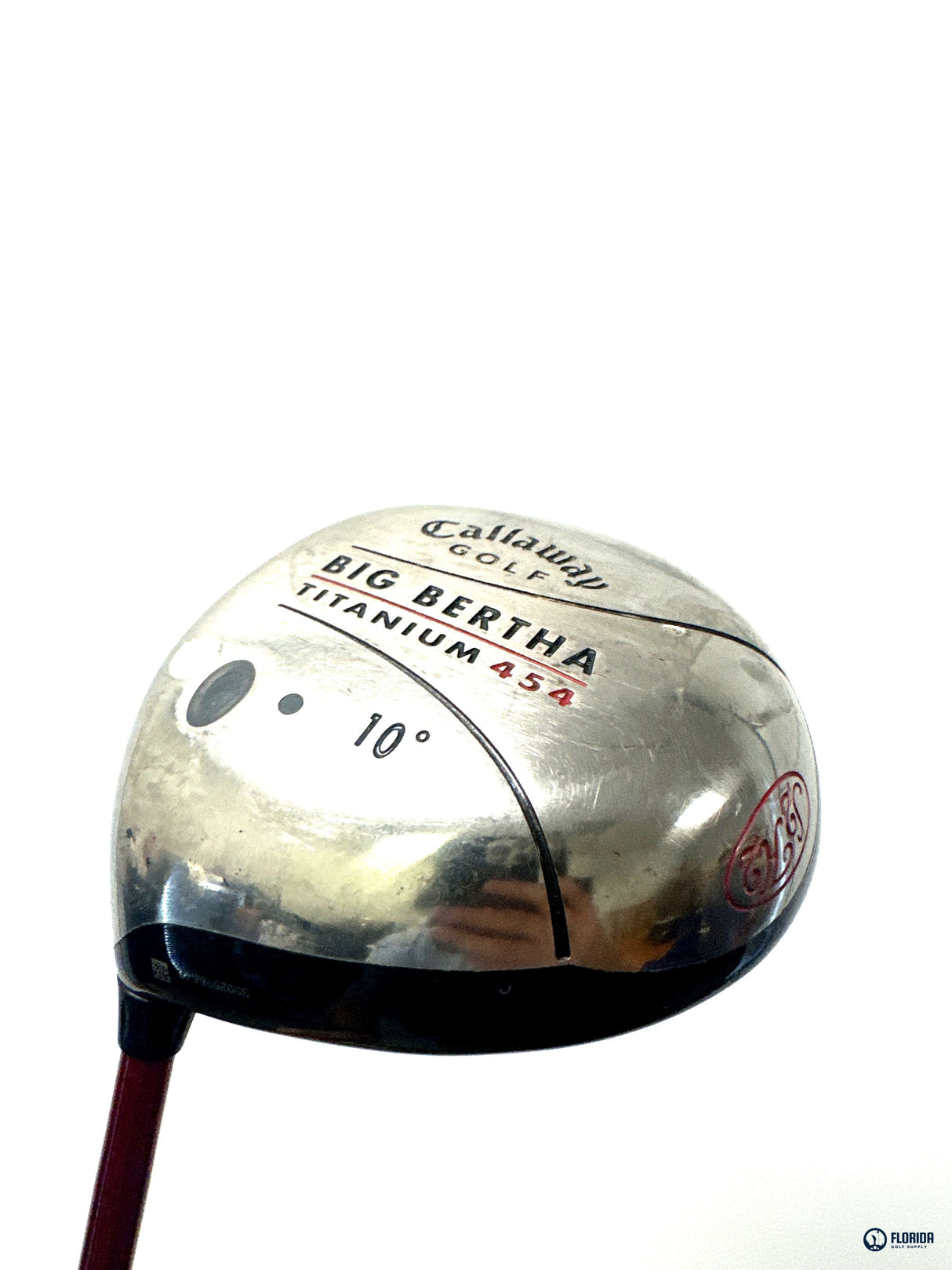 Callaway Big Bertha Titanium 454 Driver 10 Degree Regular Flex Graphite LH
