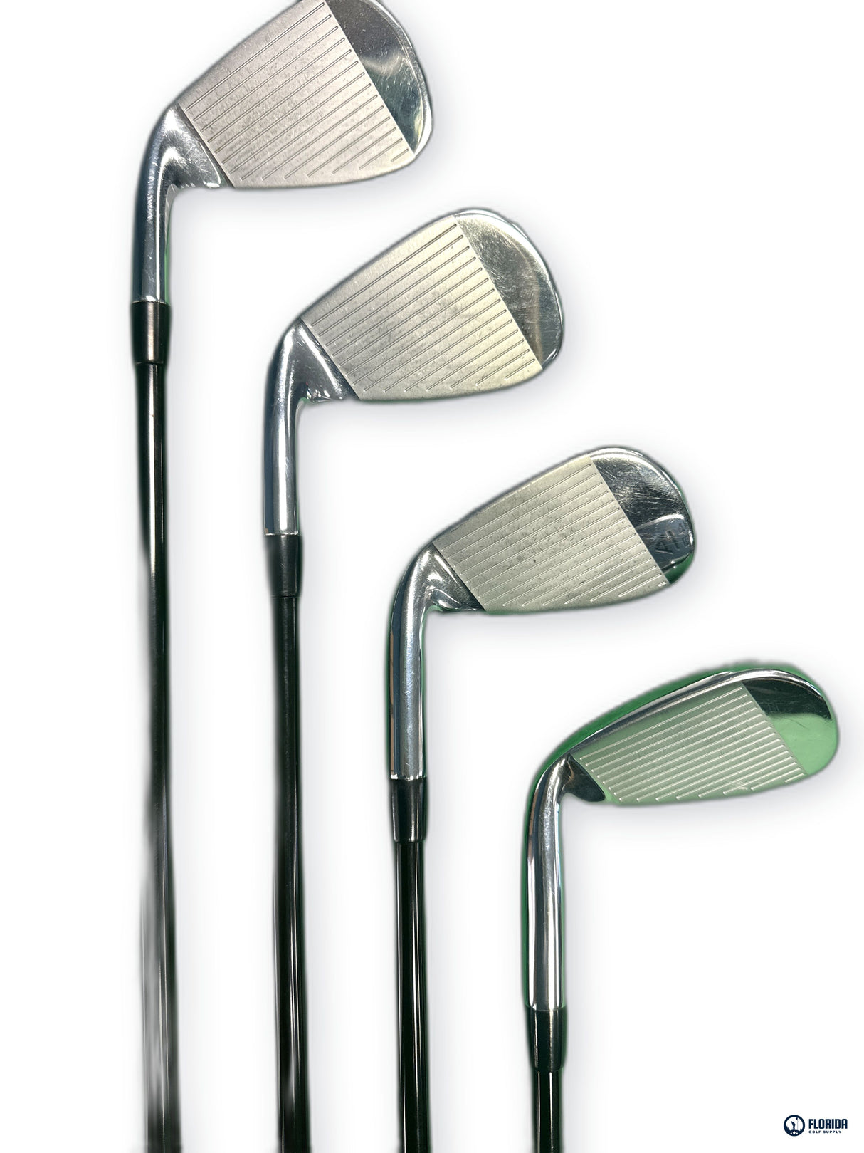 Callaway Rogue ST Pro Iron Set 4-PW AW 8 Clubs Mitsubishi Tensei Graphite Stiff