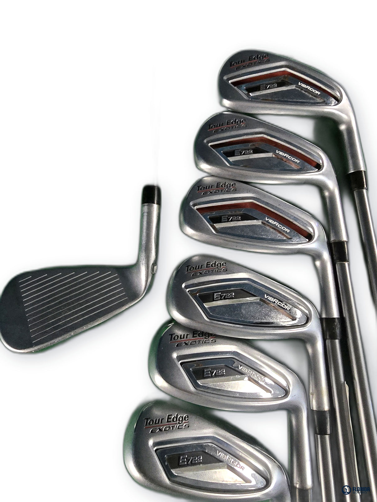 Tour Edge Exotics E722 Iron Set 7 Clubs 6-PW GW SW Kuro Kage Graphite Regular RH
