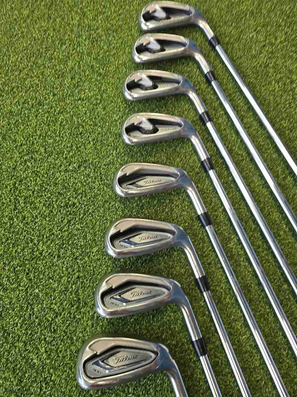 Titleist T300 Iron Set 8 Clubs 4-PW 48 True Temper AMT Red R300 Regular RH