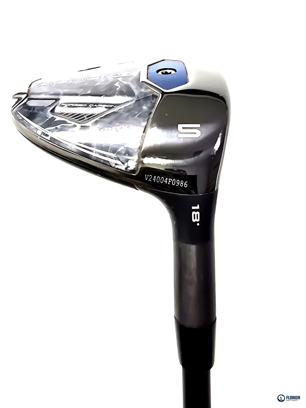 Callaway Paradym AI Smoke Max 5 Wood 18 Degree Cypher 40 4.0 Graphite RH