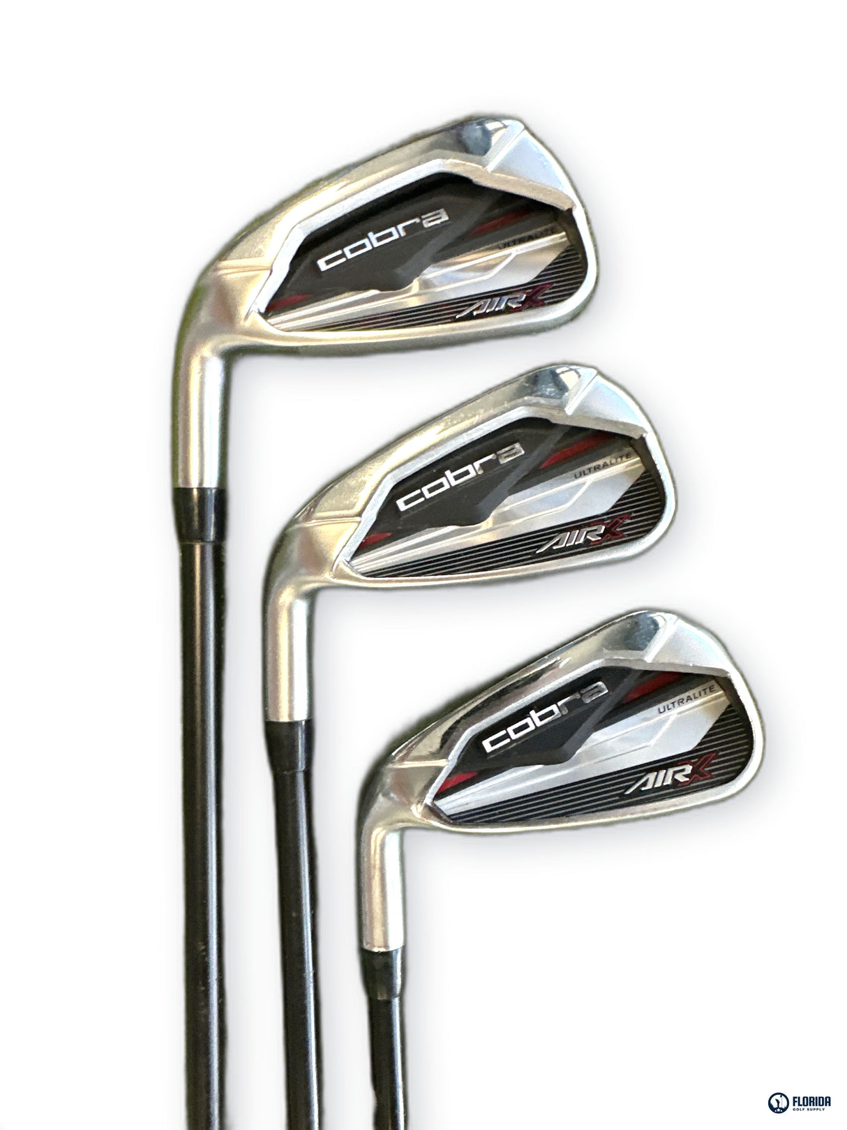 Cobra Air X Iron Set 5-PW KBS PGI 65 A-Flex Graphite Shafts Left Hand 6 Clubs