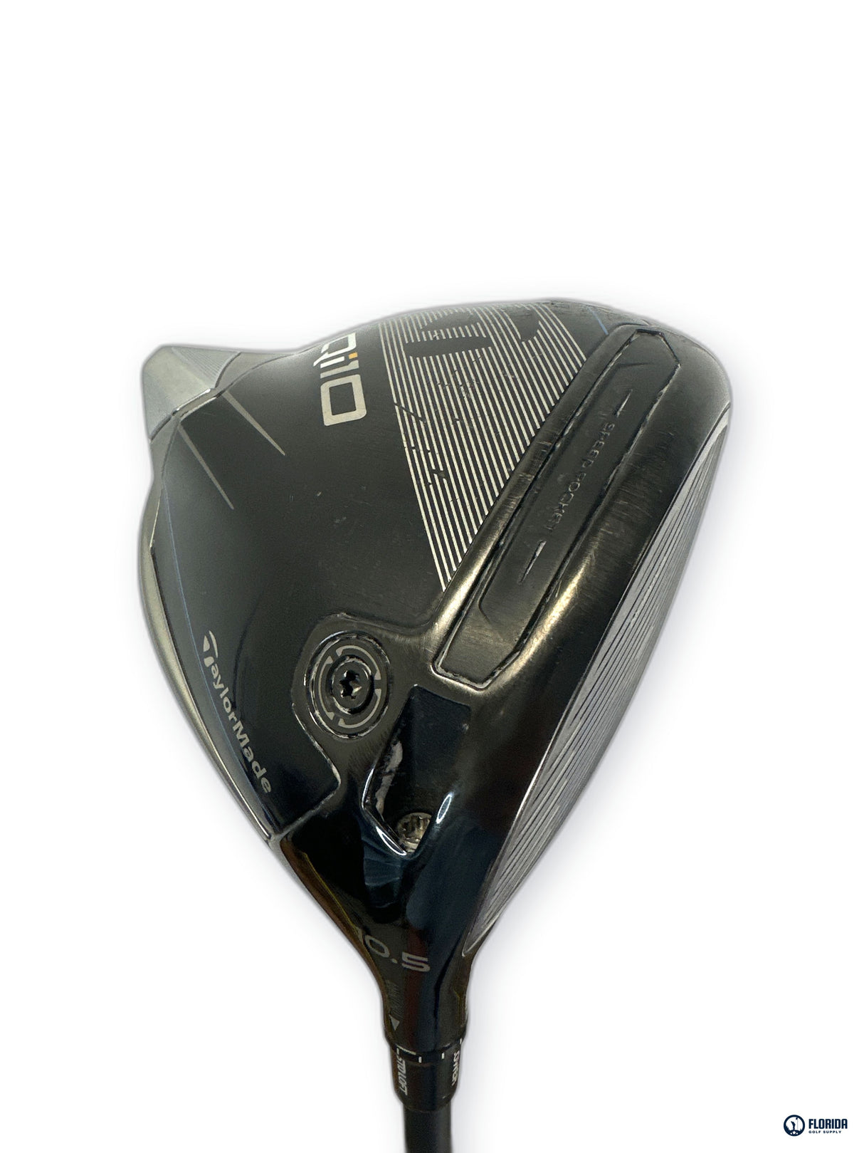 TaylorMade Qi10 Driver 10.5 Degree Project X 6.0 Stiff Flex RH Golf Pride Grip
