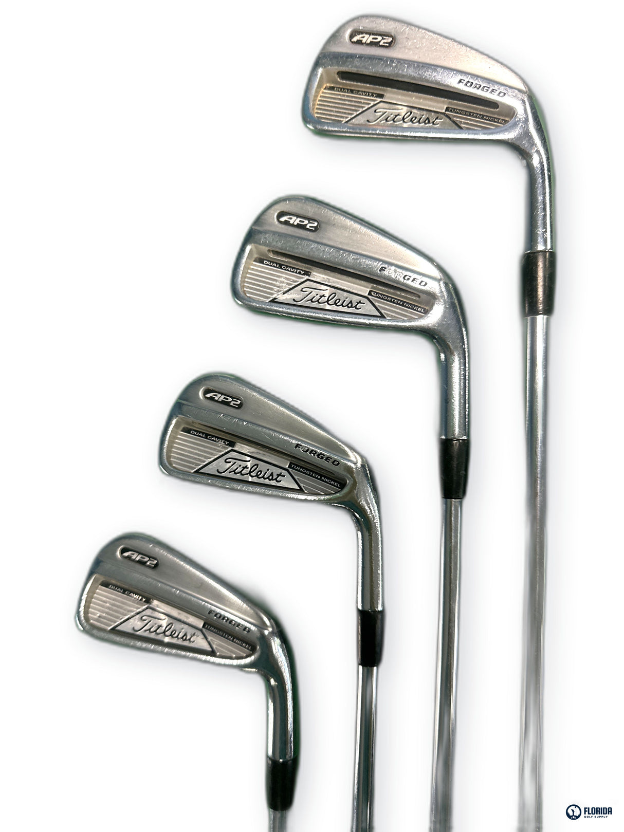 Titleist AP2 Forged Iron Set 3-PW Project X 5.5 Steel Shafts Right Hand