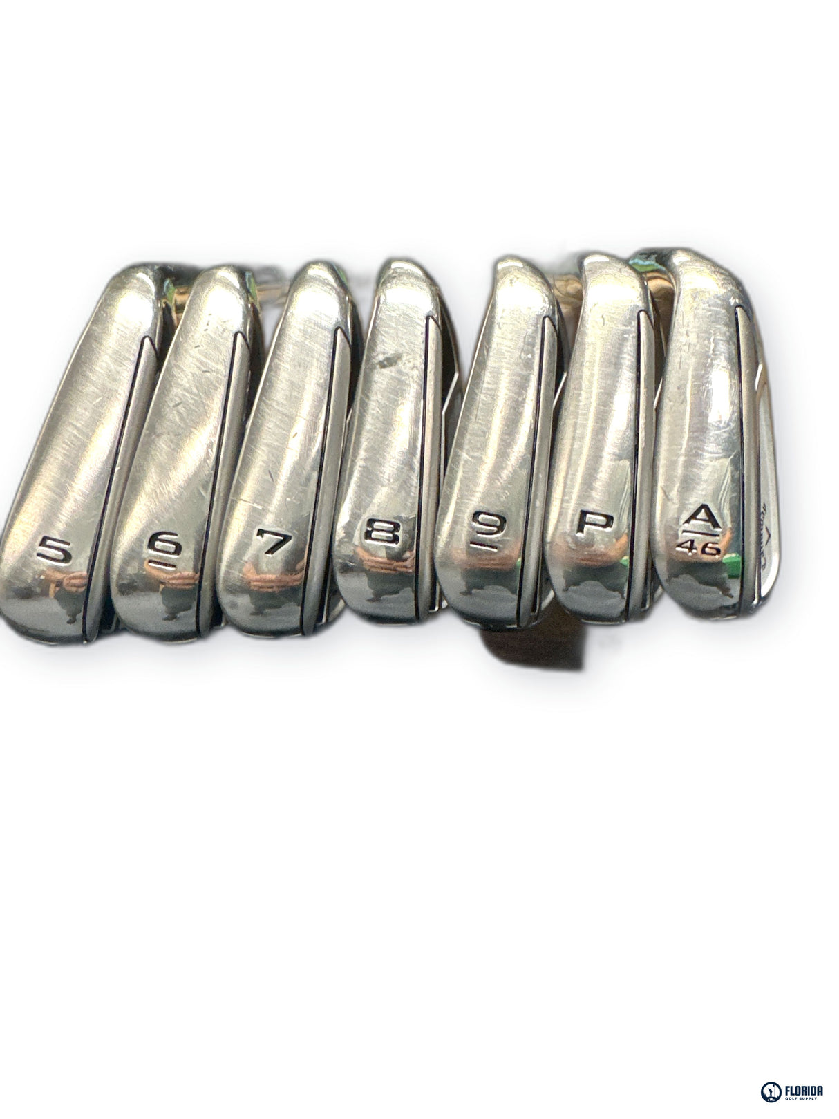 Callaway Paradym Ai Smoke Iron Set 7 Clubs 5-AW Elevate 95 Stiff Flex RH