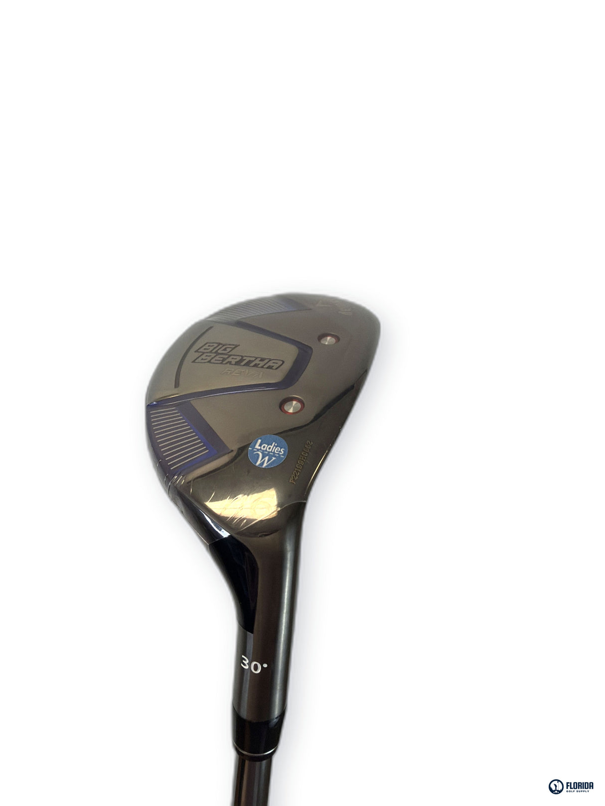 New Callaway Big Bertha REVA 6 Hybrid 30 Degree RCH 45 Graphite Ladies Flex RH