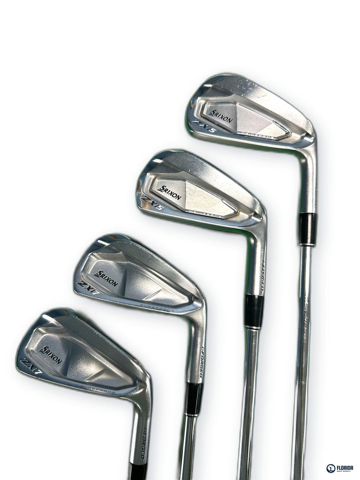 Srixon ZXi5 ZXi7 Combo Iron Set 4-PW Project X 7.0 Steel RH 7 Clubs