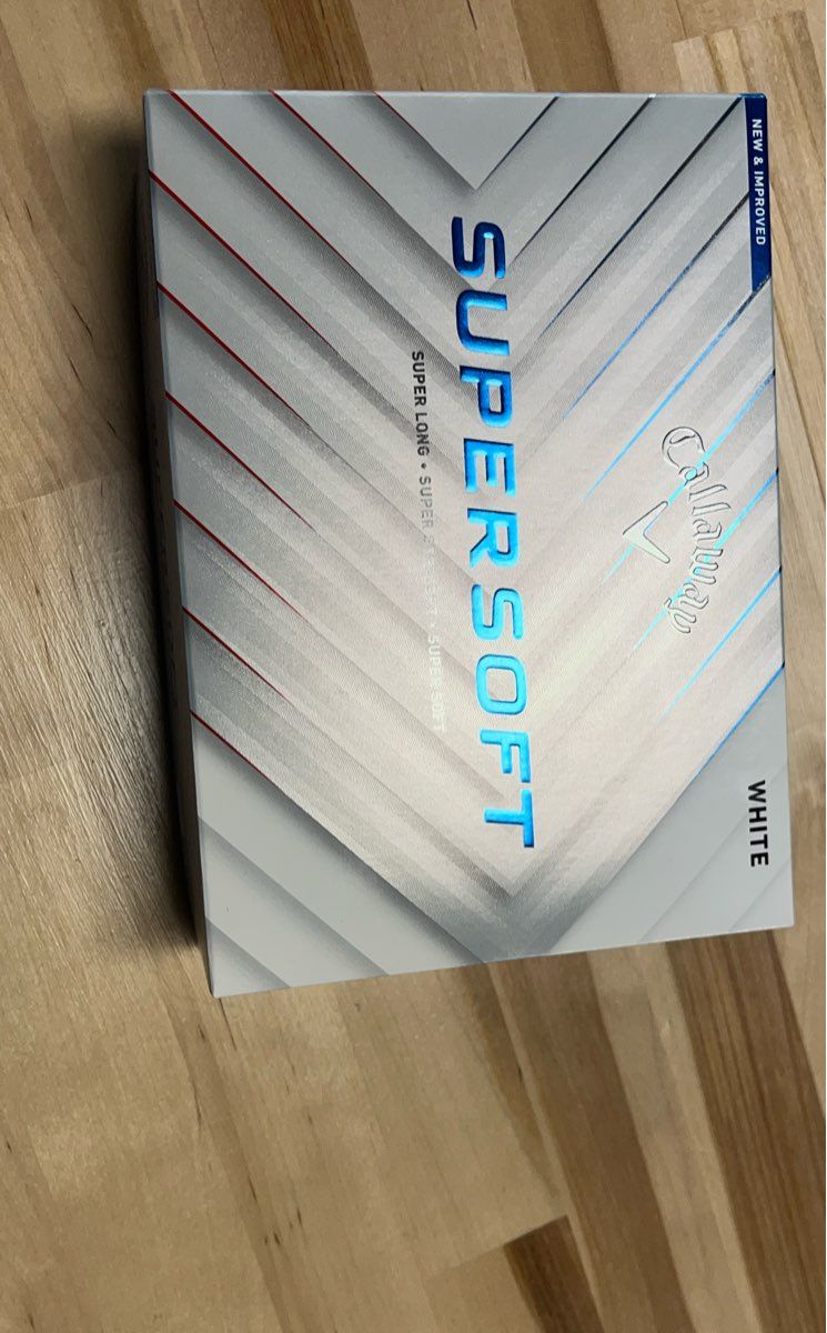 New Callaway Supersoft Golf Balls Long Distance Control White 1 Dozen