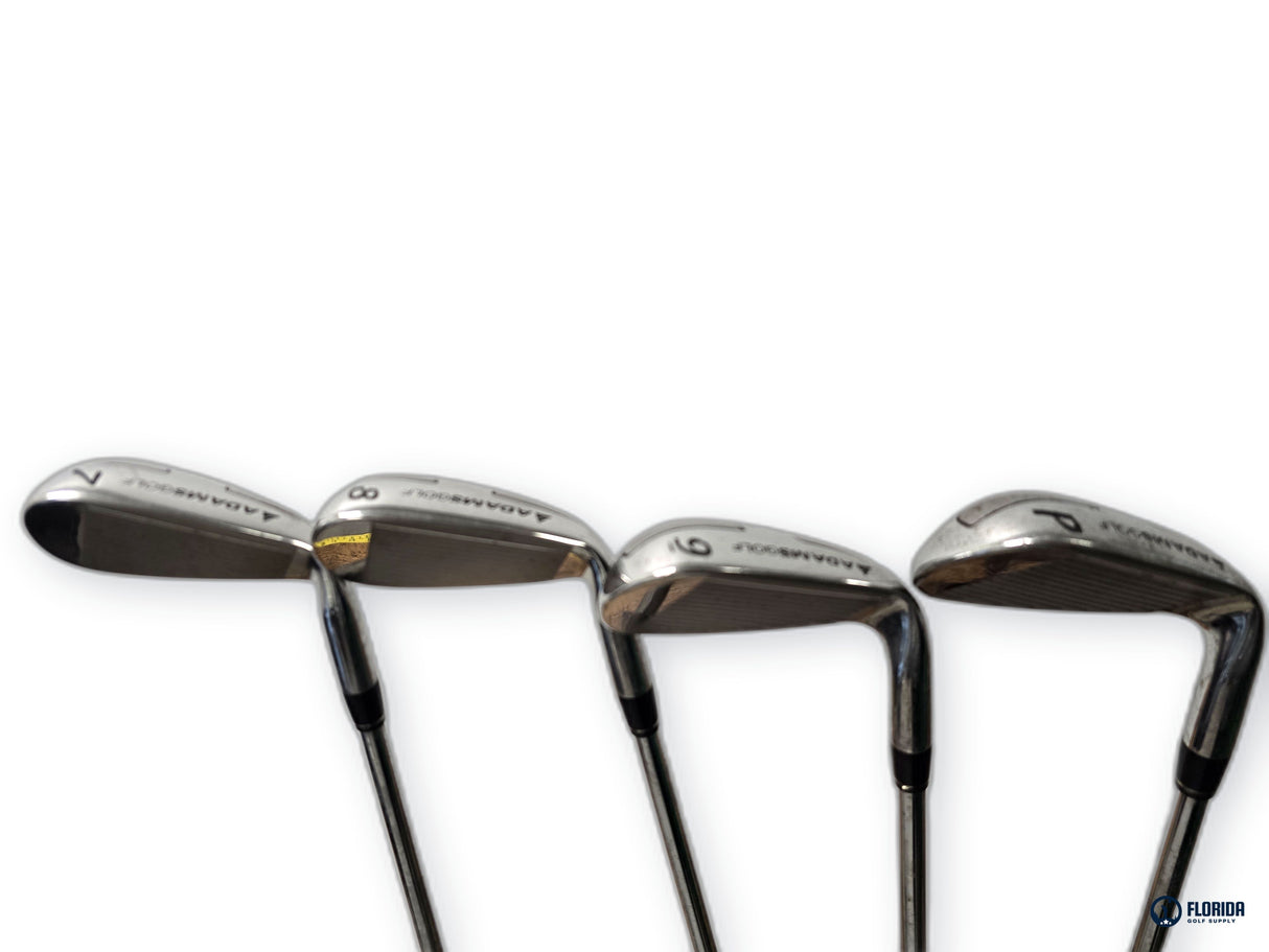 Adams Golf Idea a12 OS Iron Set 7-PW Steel Regular Flex Left Handed