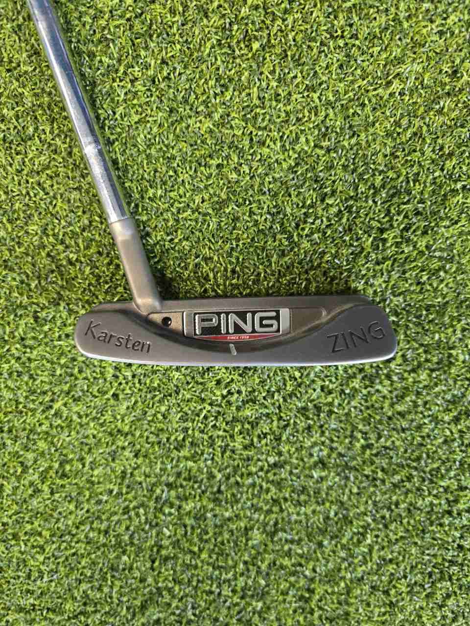 Ping Karsten TR Zing Putter Right Hand Strong Arc Blade Golf Club 35in