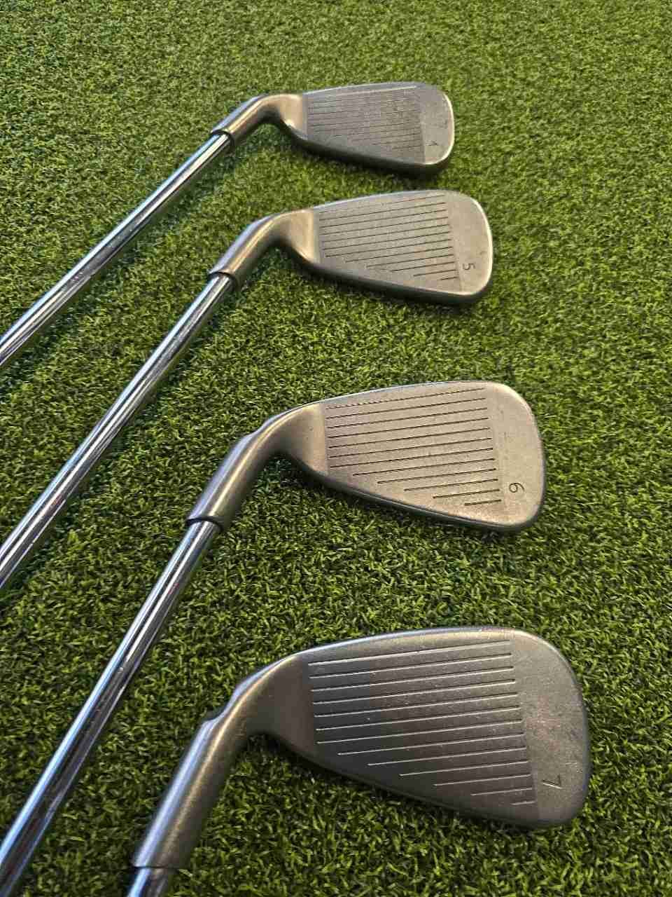 Ping G20 Iron Set 8 Clubs 4-PW UW White Dot CFS Stiff Steel Shaft Right Hand