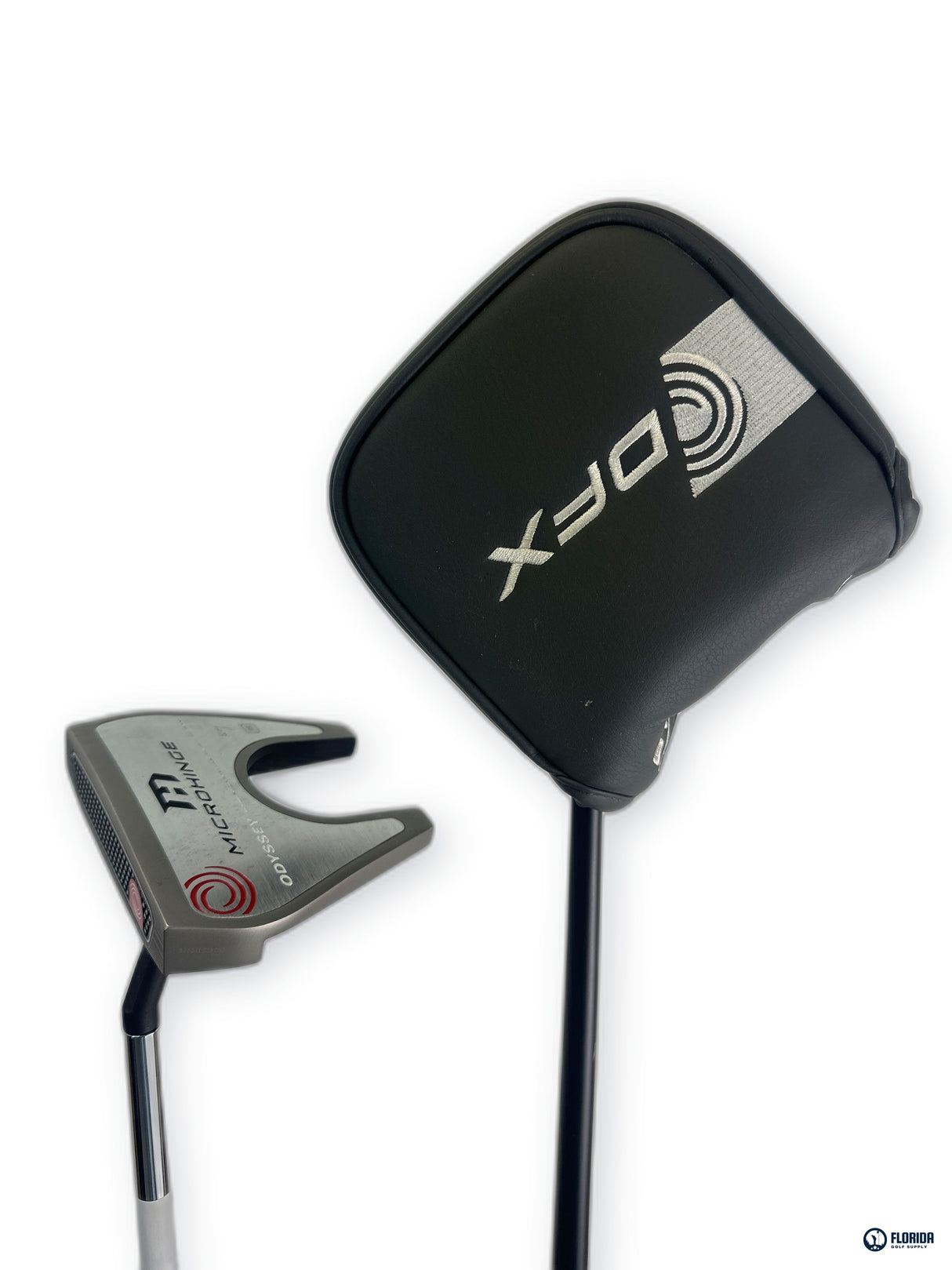 Odyssey Microhinge #7 Putter 34 Inch Left Hand 2Thumb Grip With Headcover