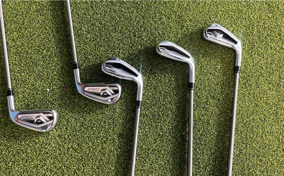 Titleist T300 5-PW (No 8 Iron) Right Handed Aerotech Steel Fiber i95 Regular