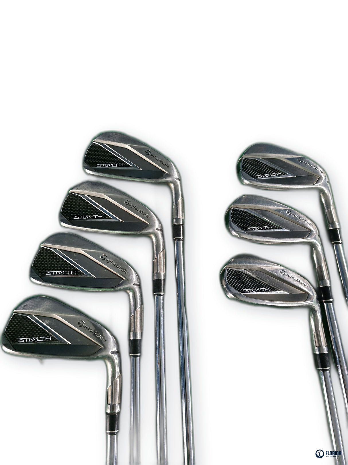 TaylorMade Stealth Iron Set 4-PW 7 Clubs KBS Max MT 85 Regular Flex RH