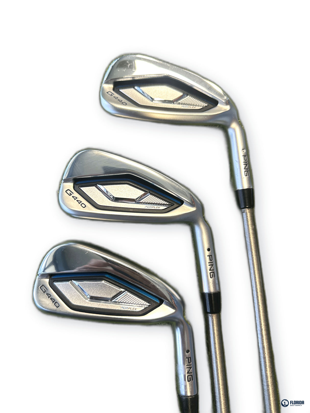 Ping G430 Max Iron Set 6-PW UW 6 Clubs SteelFiber i55 cw SR Flex Graphite RH