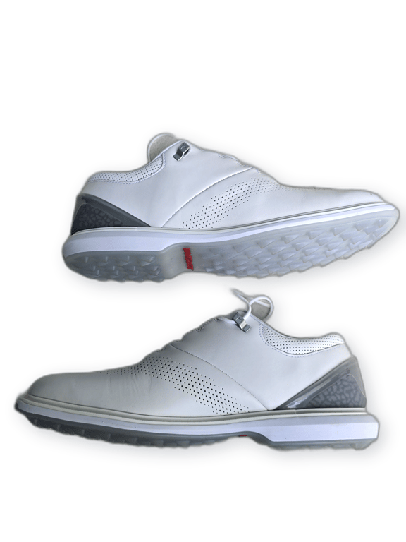 Jordan ADG 4 Golf Shoes Size 12 White/Black Pure Platinum image 4