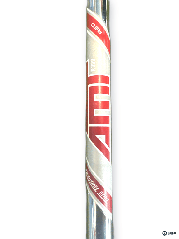 Titleist T300 Iron Set True Temper AMT R300 Red Shaft Golf Pride Tour Velvet 360 Standard Grip Right image 5