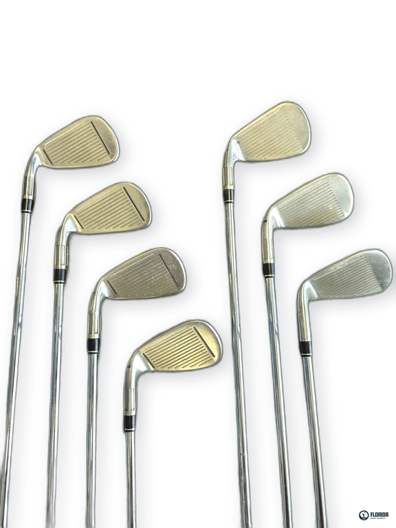 TaylorMade M4 Iron Set NS Pro 840 R Shaft Golf Pride Tour Wrap Jumbo Grip Right image 3