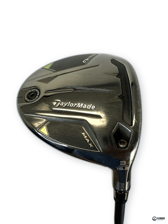 TaylorMade Qi35 Max 3 Fairway Wood 15.5 Degree Fairway Wood Reax 55 A Senior Flex Shaft Golf Pride Z Grip Standard Grip Right