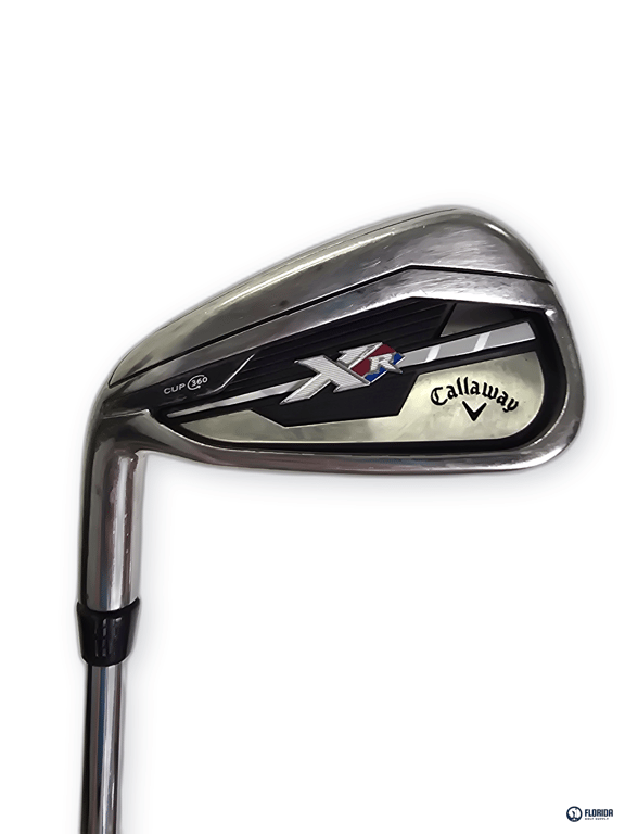 Callaway XR 4 Iron Degree Utility Iron True Temper Speedstep R Shaft Callaway Stock Grip Left image 1
