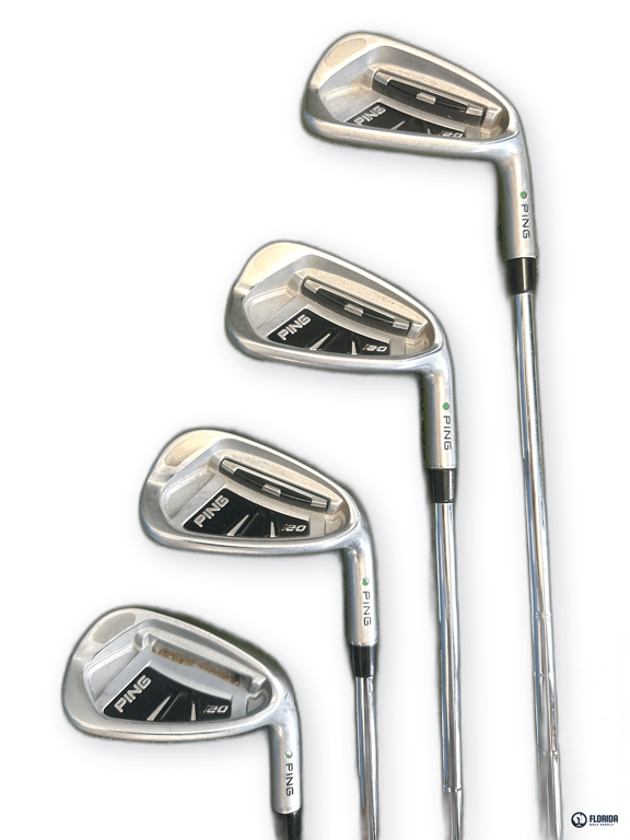 PING i20 Iron Set Ping CFS Stiff Shaft Golf Pride Grip Right image 2
