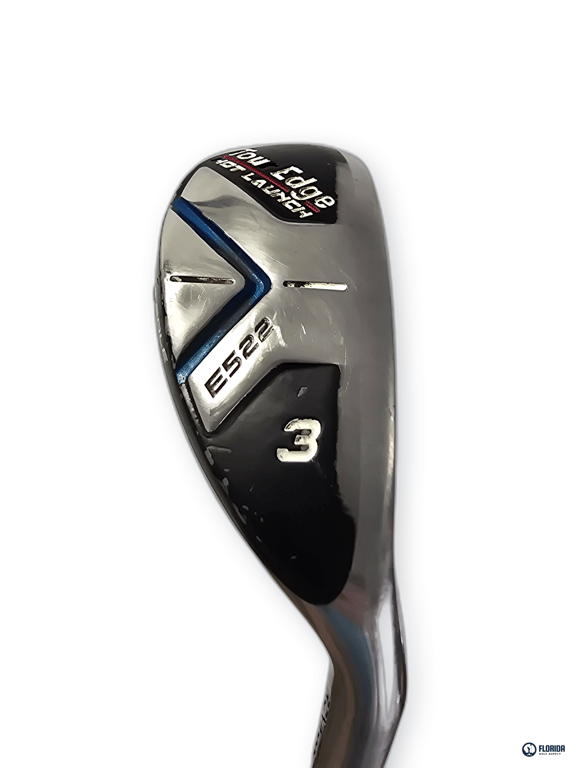 Tour Edge Hot Launch E522 Ironwood 3 Degree Hybrid Mitsubishi Fubuki HL 60S Shaft Winn Dri-Tac 2.0 Standard Grip Right image 1