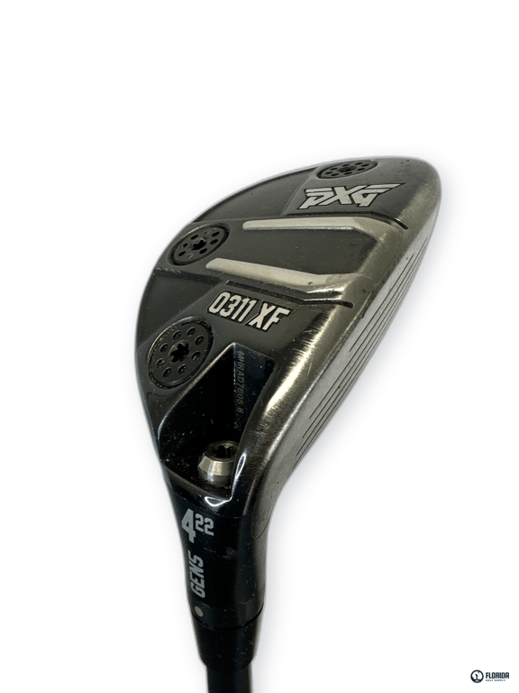 PXG 0311 XF GEN5 4 Hybrid 22 Degree Hybrid MMT 80S Stiff Flex Shaft Golf Pride Tour Wrap Midsize Grip Right